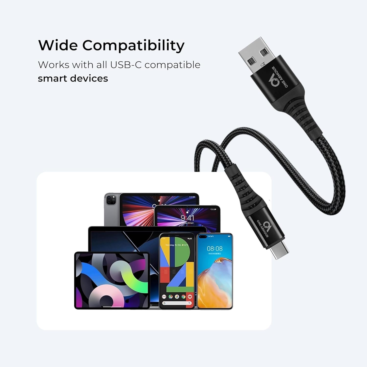 USB Type-A to Type-C Cable