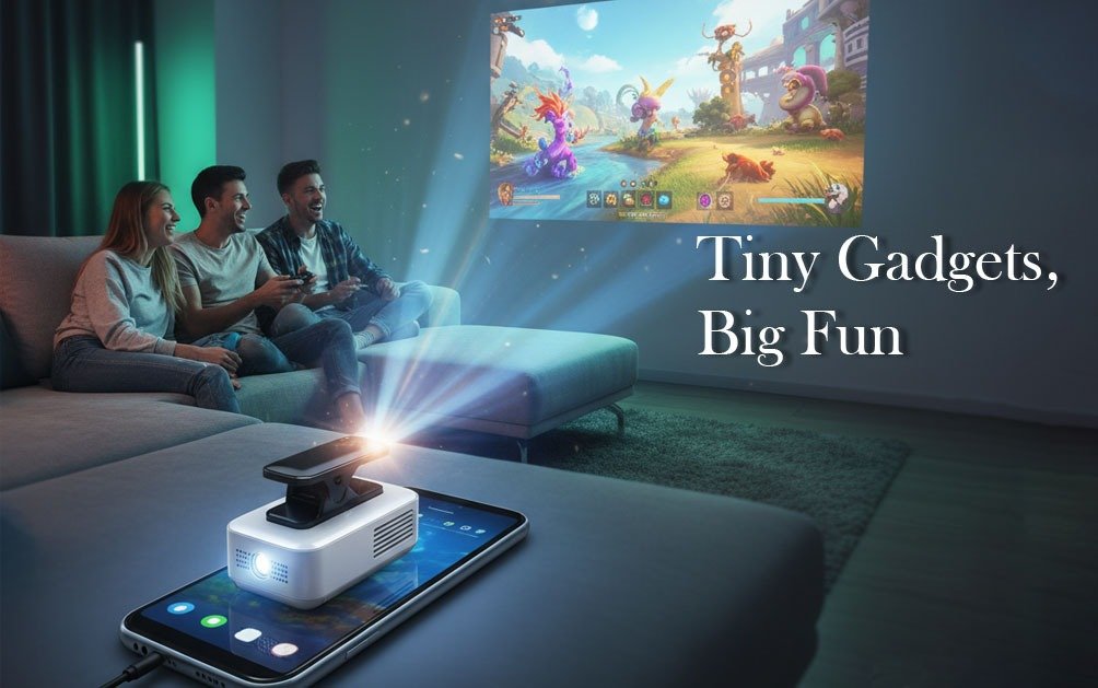 mini projector Clip-On Projectors for Phones