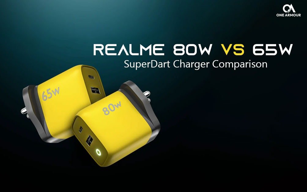 Realme 80W vs 65W Charger