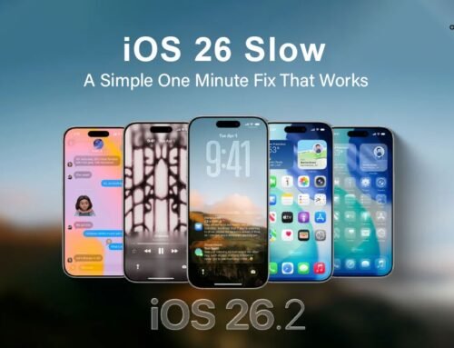 iOS 26 Slow? A Simple One Minute Fix That Works
