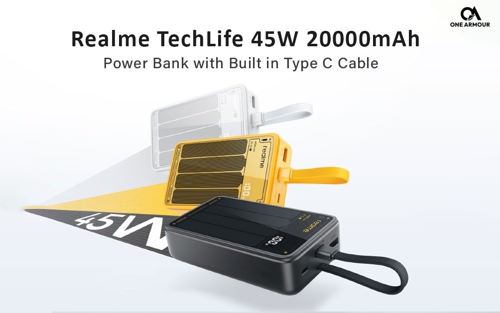 realme TechLife 45W 20000mAh Power Bank