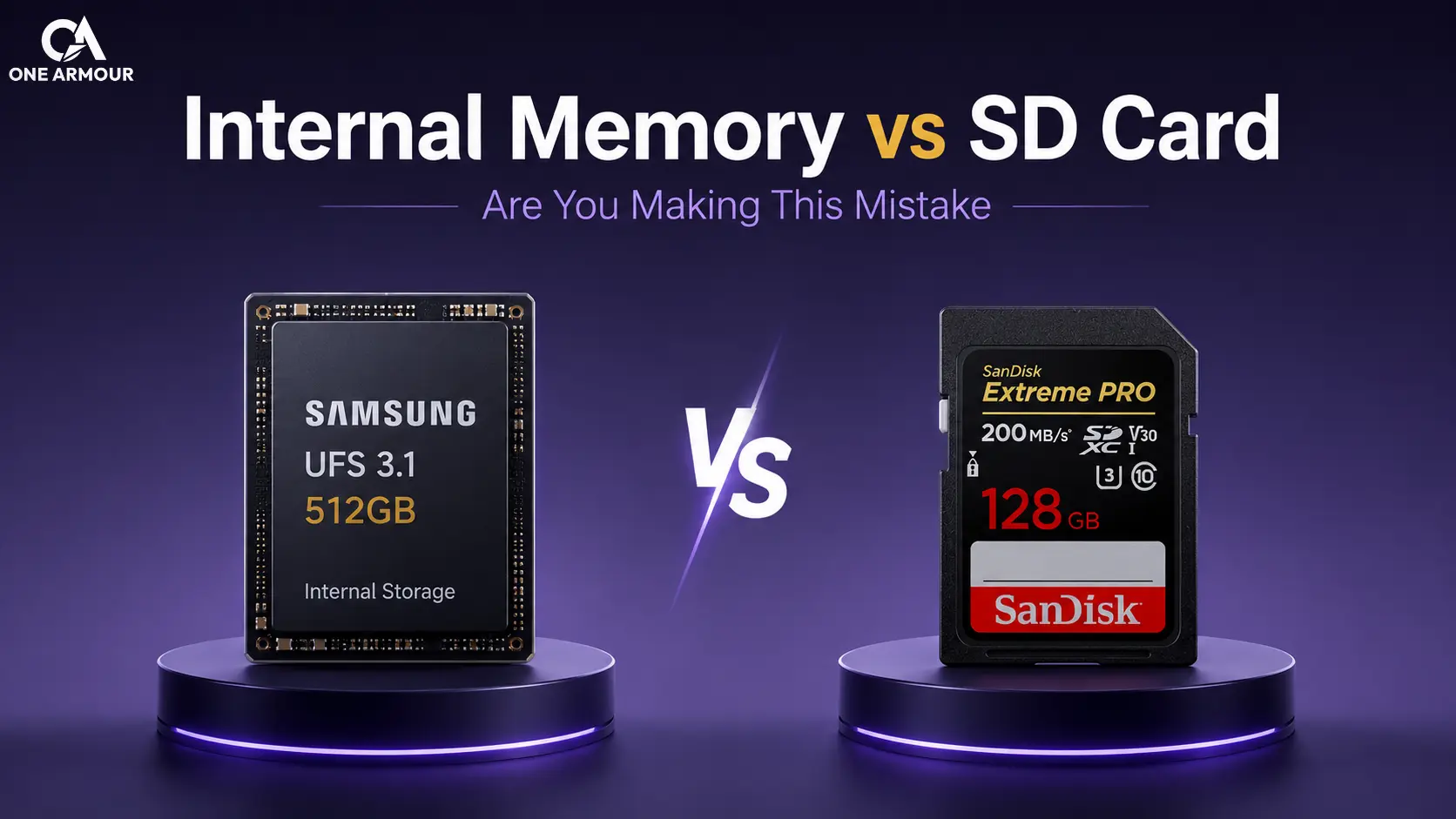 Internal Memory vs SD Card