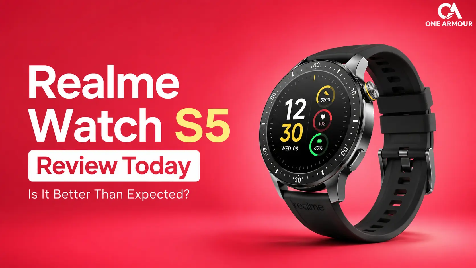 Realme Watch S5 review Realme Watch S5 review