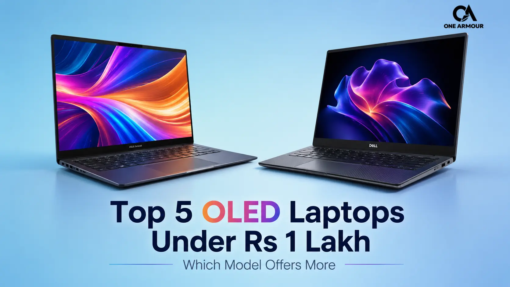 Top 5 OLED laptops under Rs 1 lakh Top 5 OLED laptops under Rs 1 lakh