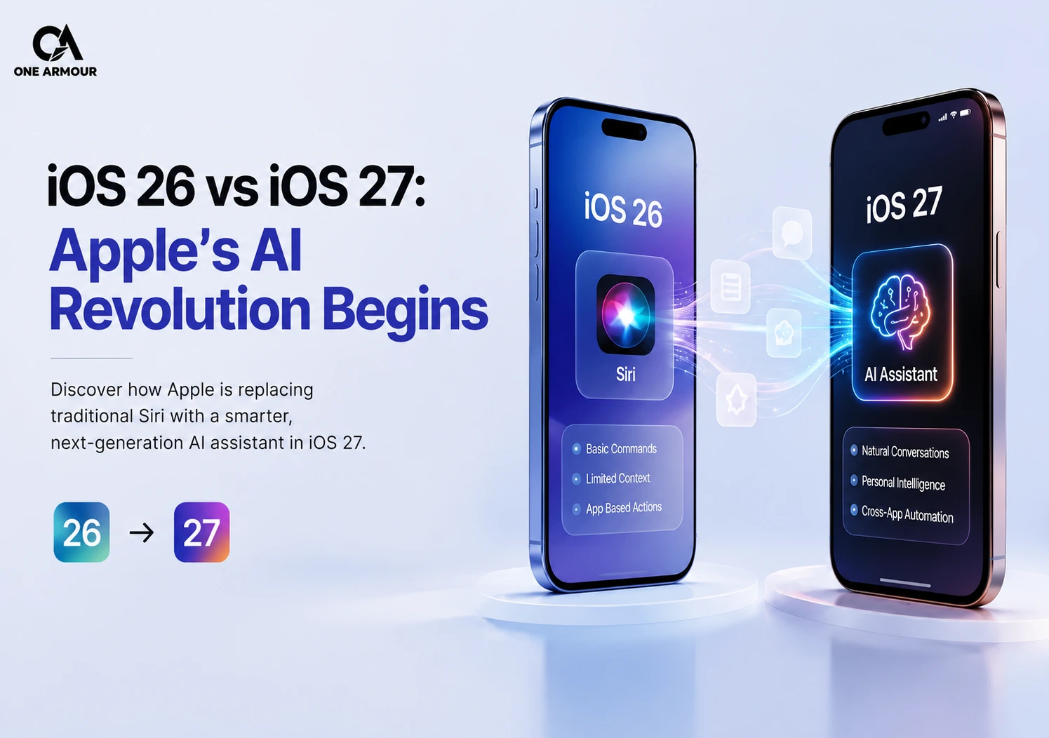 iOS 26 vs iOS 27