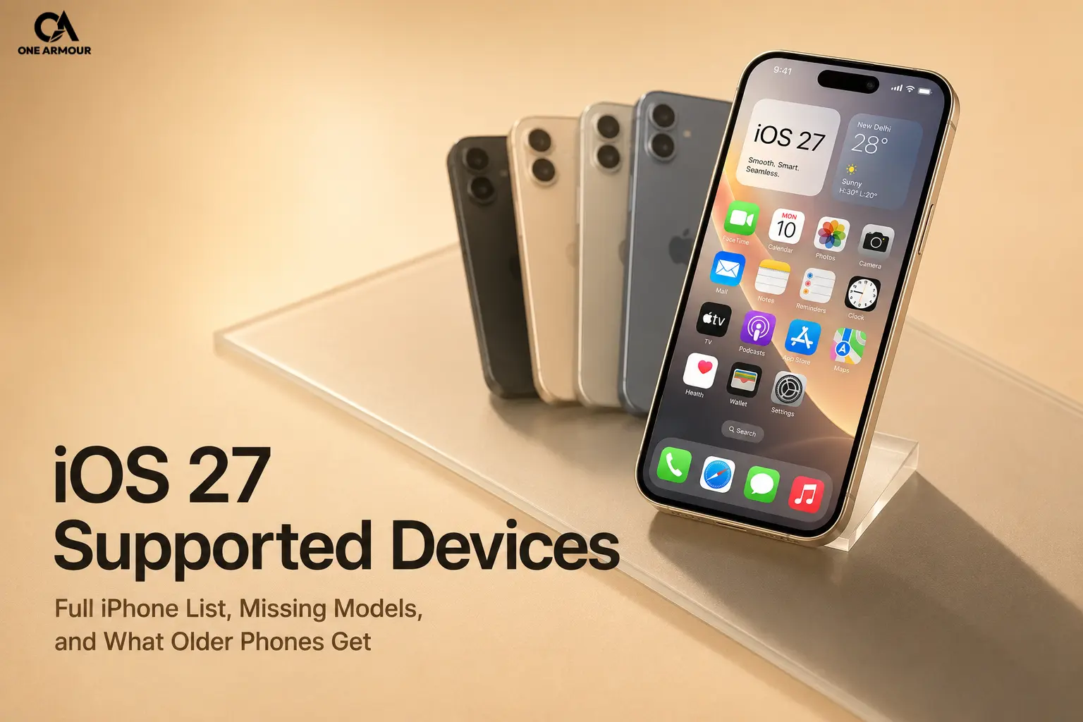 iOS 27 supported devices