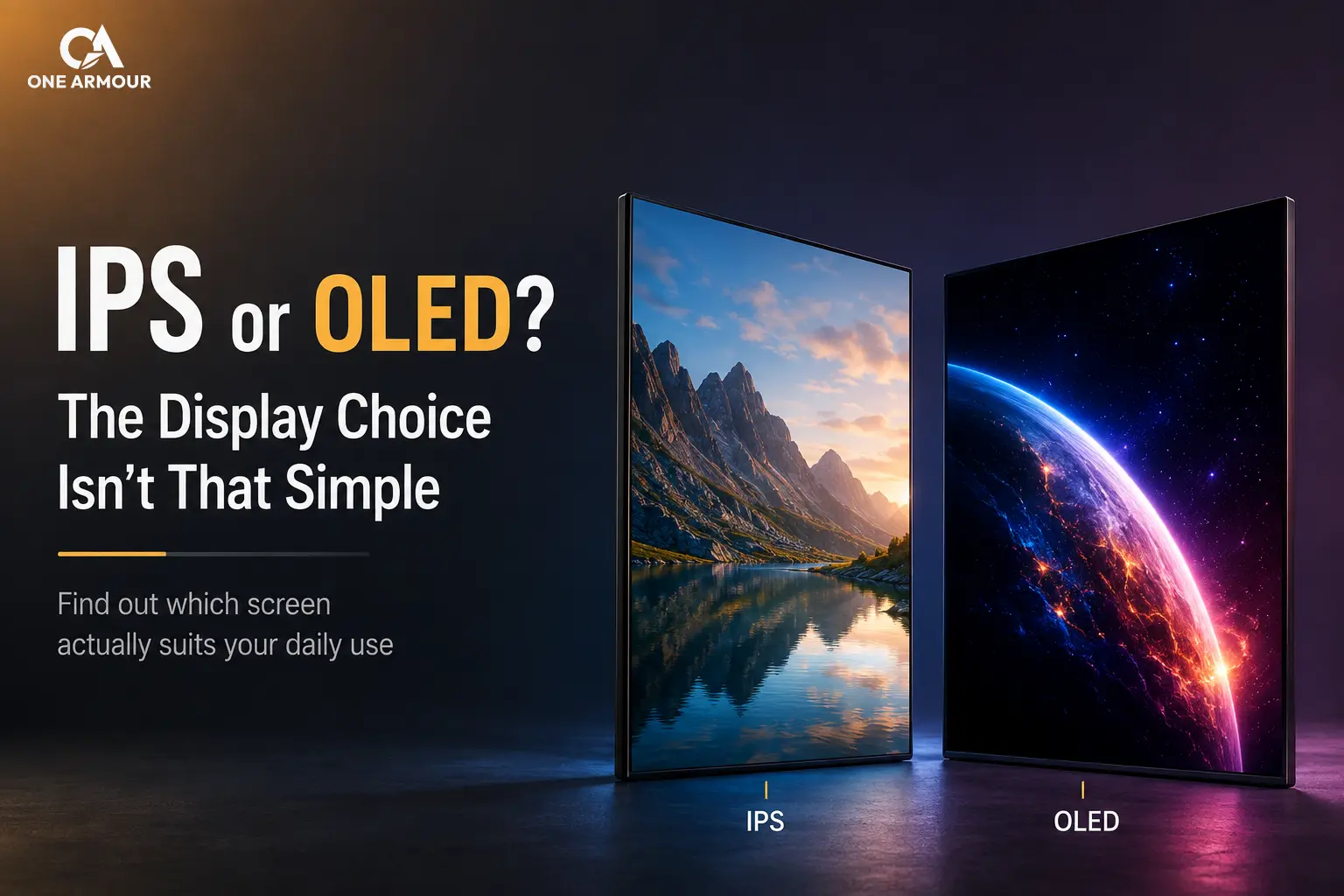 IPS vs OLED display comparison