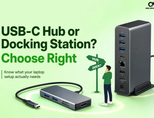 USB-C Hub vs Docking Station for Laptop Productivity: Which One Actually Fits Your Setup?