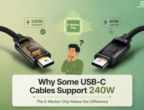 USB-C E-Marker Chip Explained: Why Some Cables Handle 240W and Others Don’t
