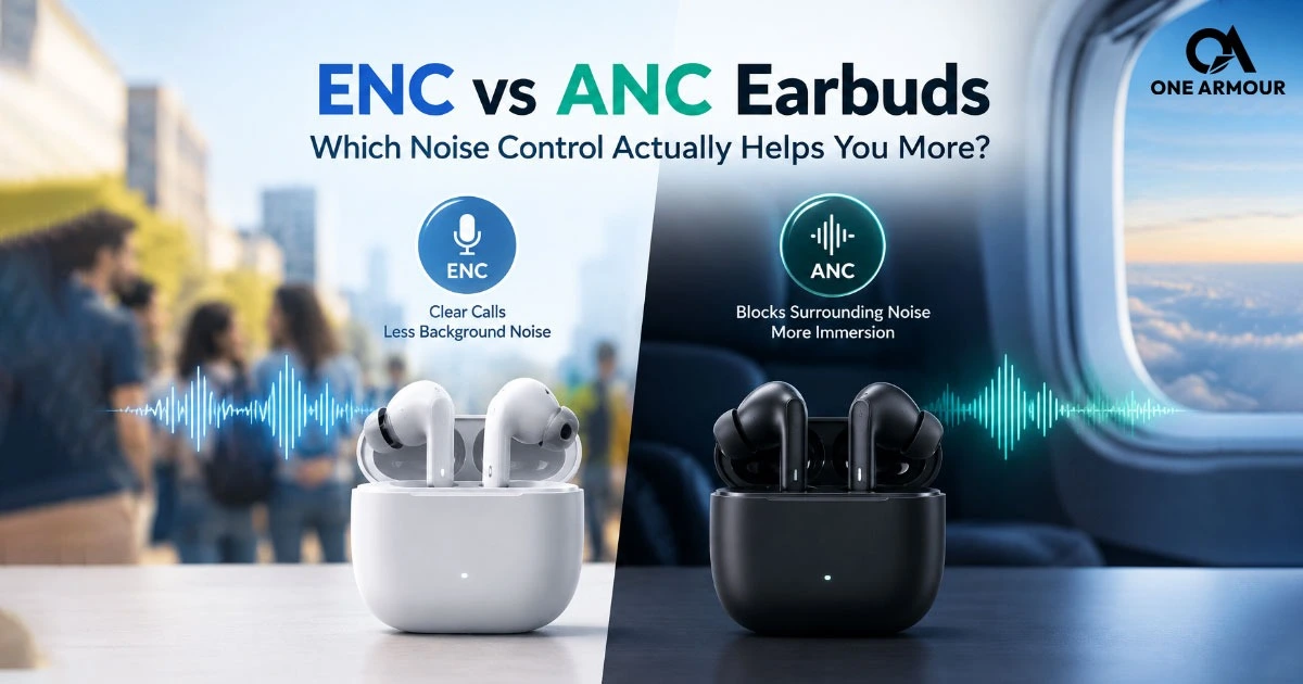 ENC vs ANC earbuds