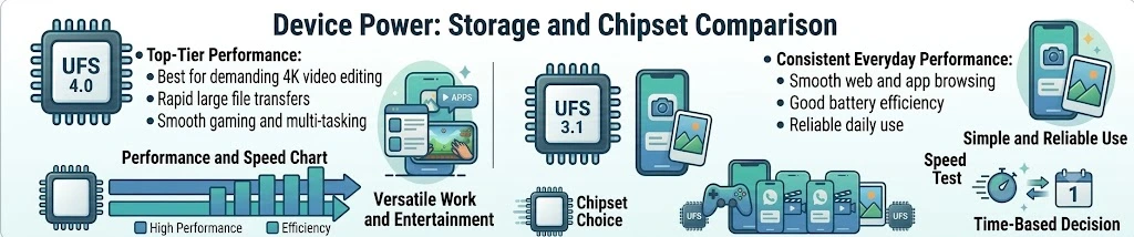 UFS 4.0 storage technology